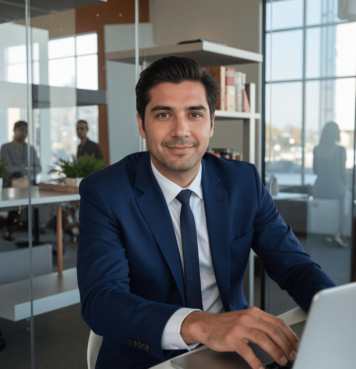 Vista de control para empresas contratantes